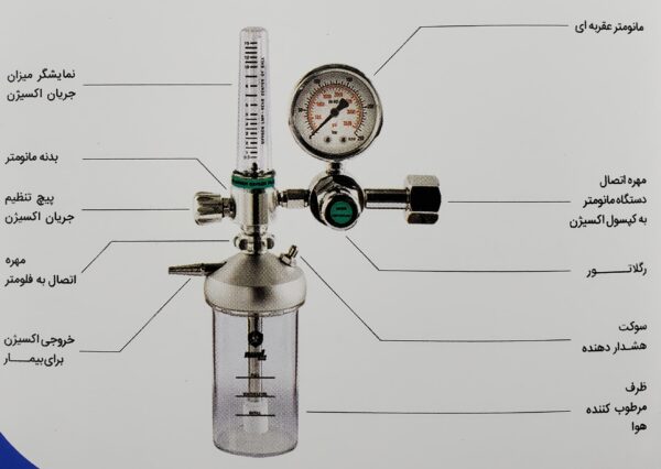 مانومتر اکسیژن پزشکی